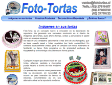 Tablet Screenshot of fototortas.cl